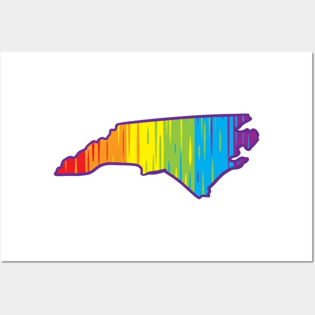 North Carolina Pride Wall Art by Manfish Inc.